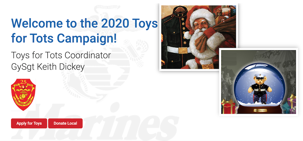 december marketing ideas - toys for tots