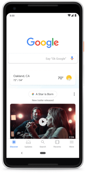 The Rebranded Google Discover Feed