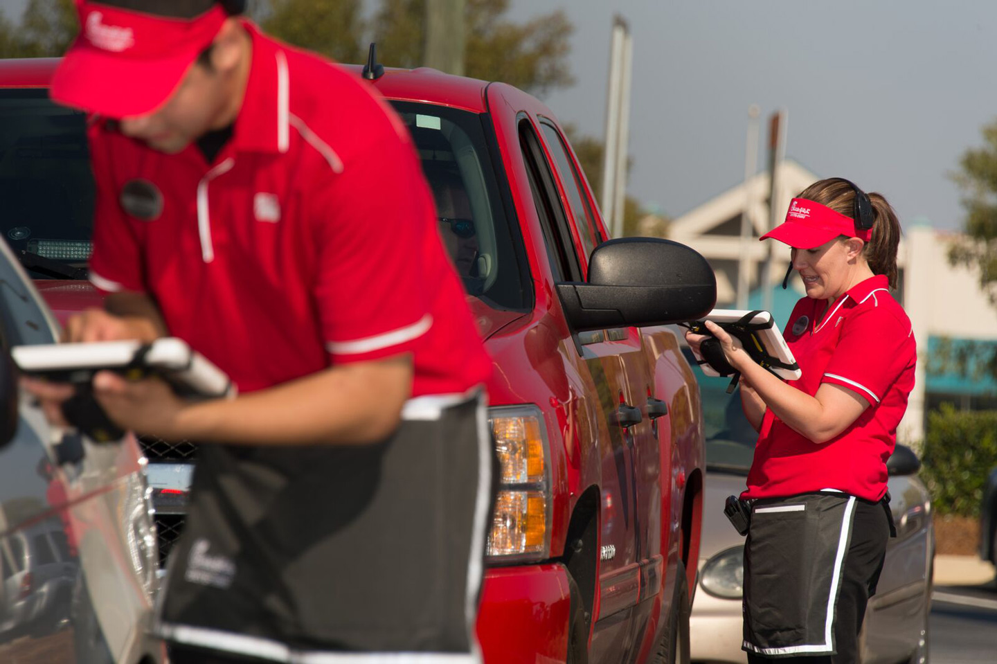 Chick-fil-A drive-thru ordering