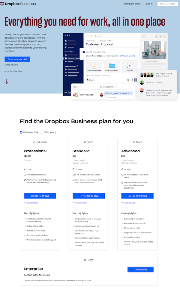 dropbox-business-products