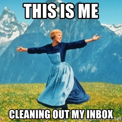 clean out your inbox day