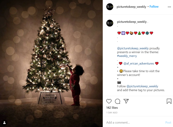 12 Holiday Instagram Giveaway Ideas & Examples