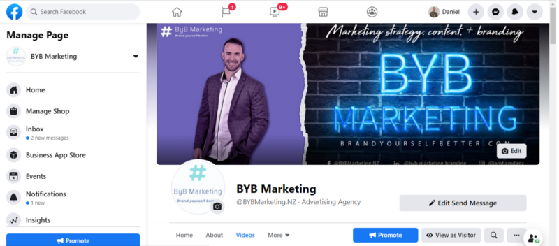 profile images - facebook business page