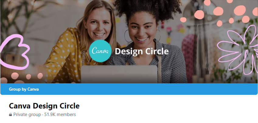 Canva Design Circle Facebook Group