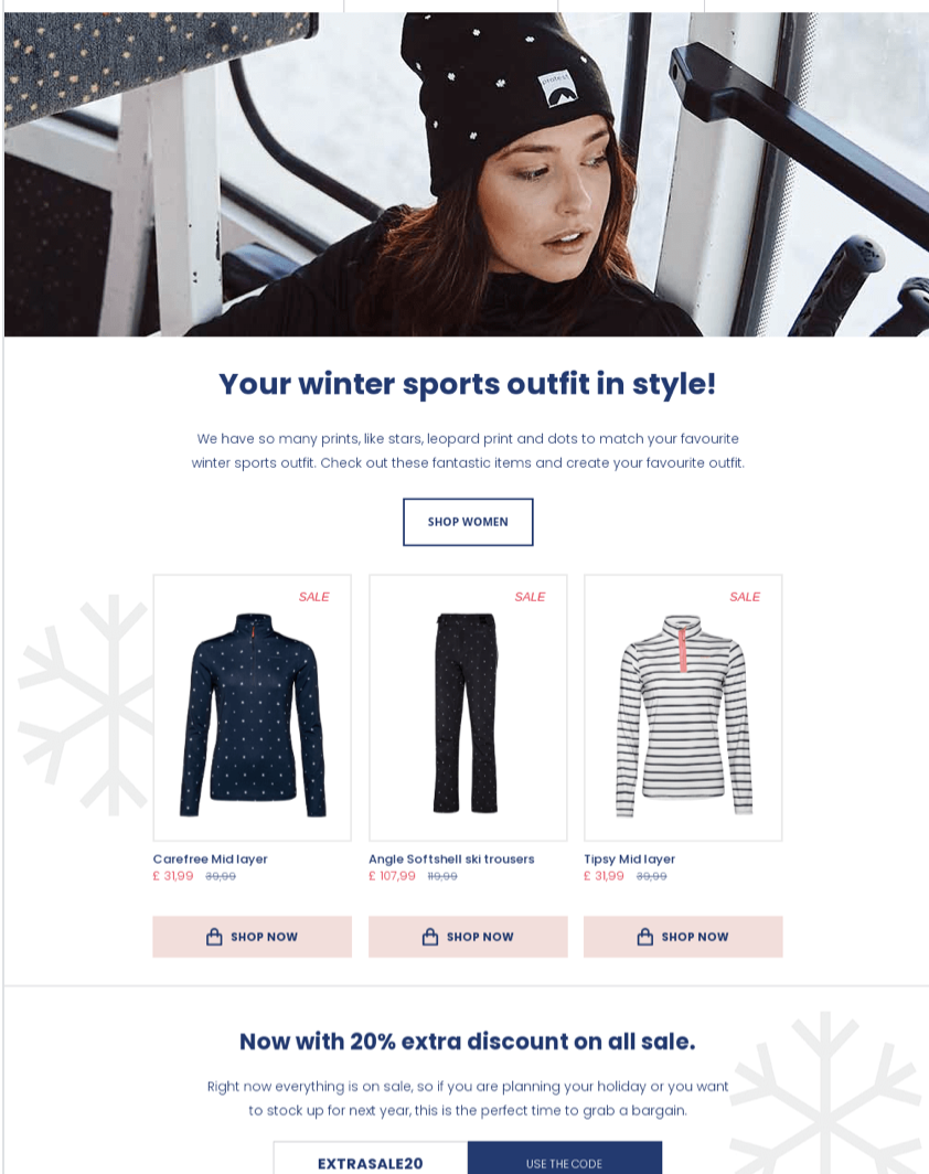 email design example