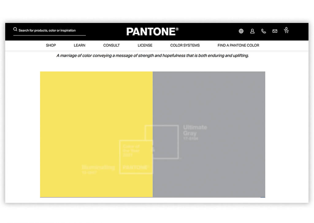 Pantone Colors for 2021