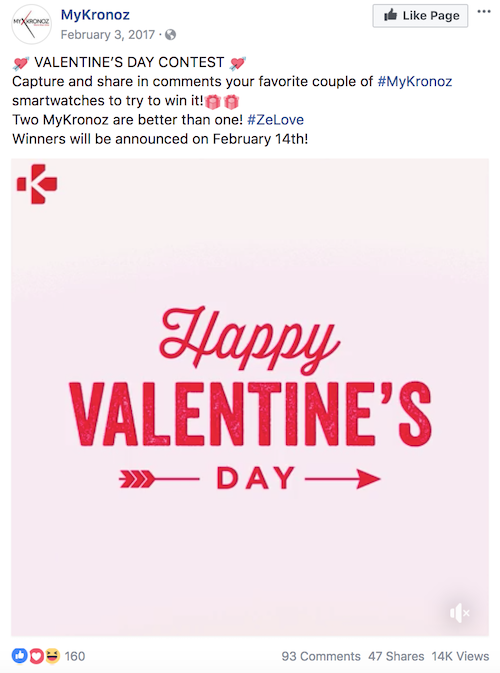 valentines day marketing ideas couples themed posts