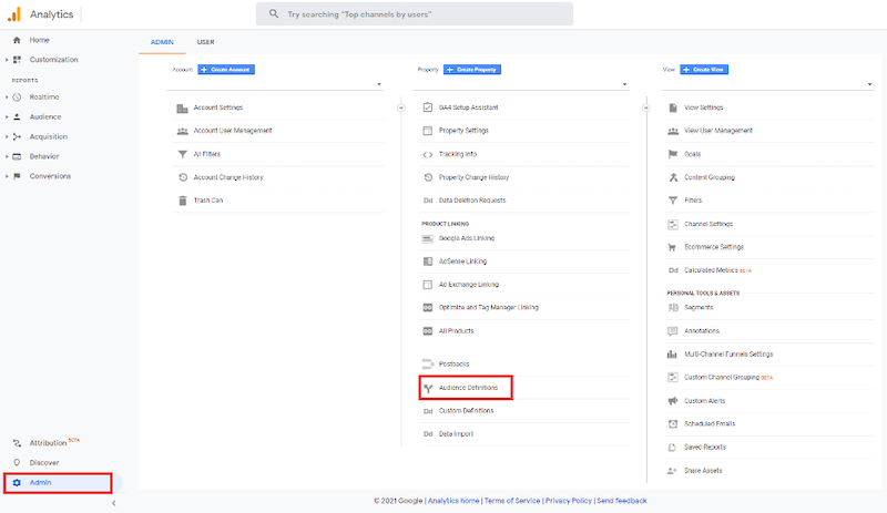 How display advertising can impact search network performance google analytics audiences