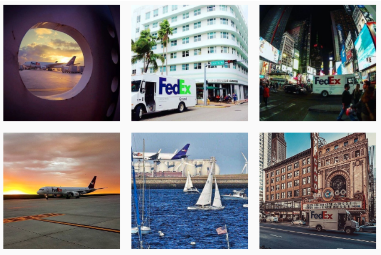 FedEx tapped into user-generated content with their FedEx in the Wild campaign