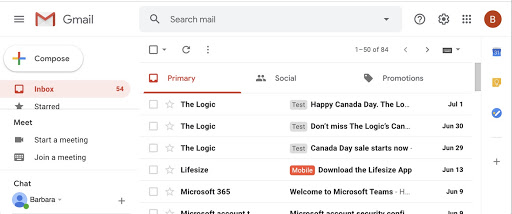 email client gmail desk