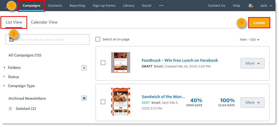 Constant Contacts pre-designed templates are fully customizable with the built-in wysiwyg editor