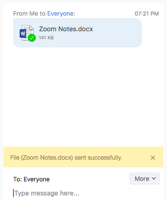 file sharing in zoom