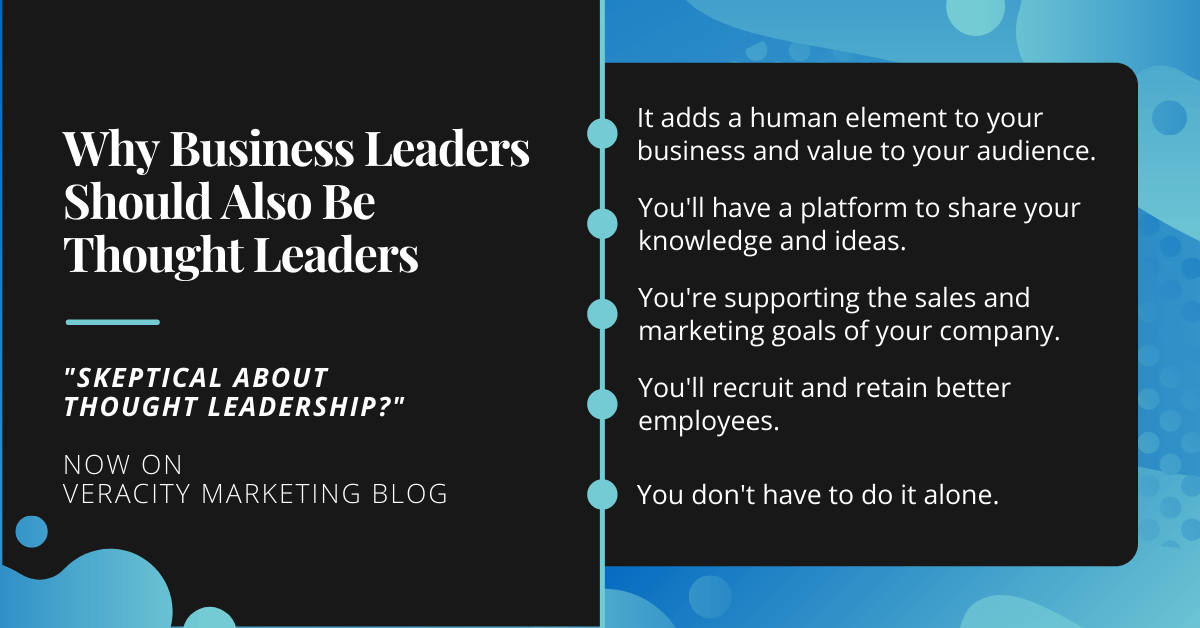 Why Business Leaders Should Also Be Thought Leaders
