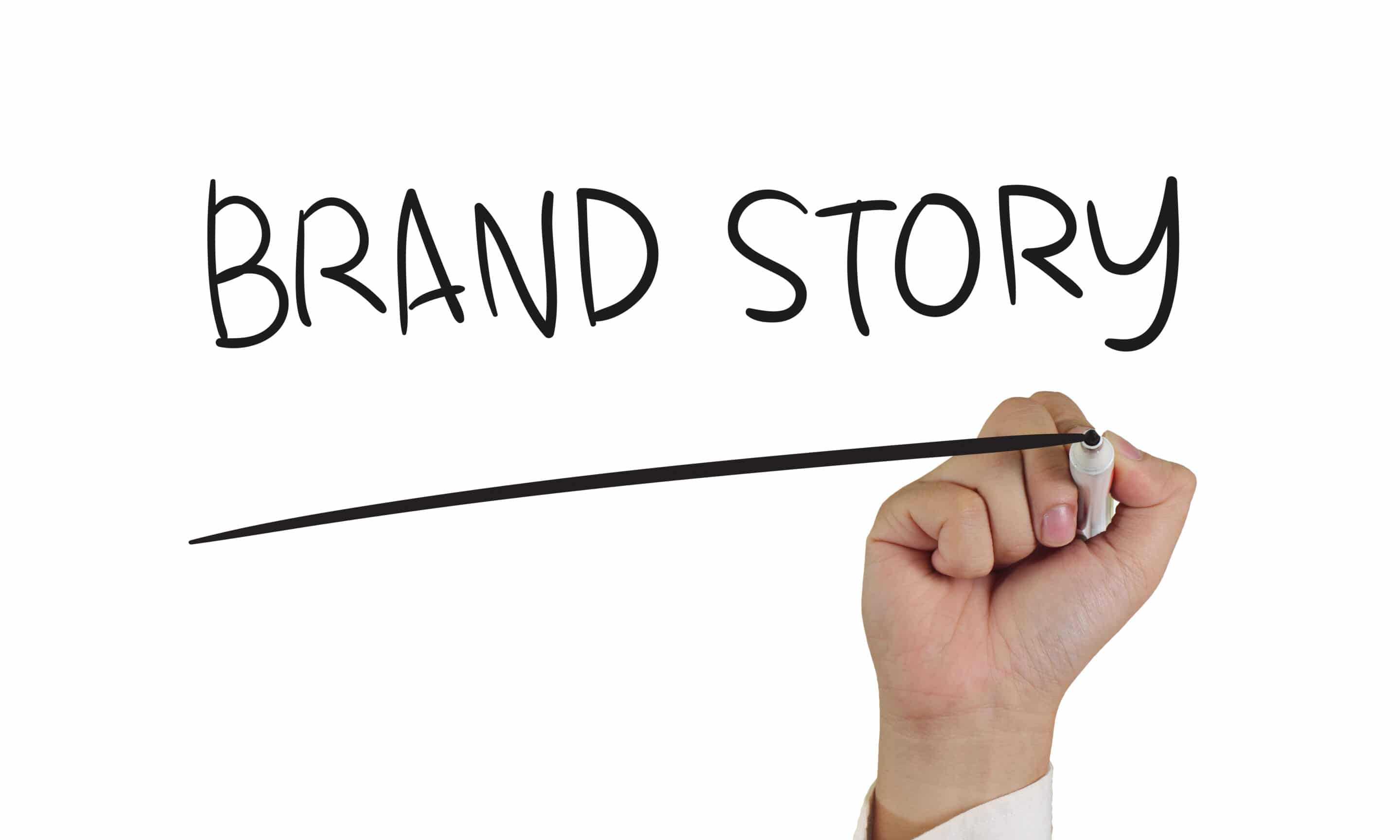 brand story marketing board
