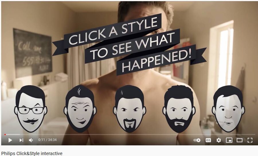 Philips interactive video