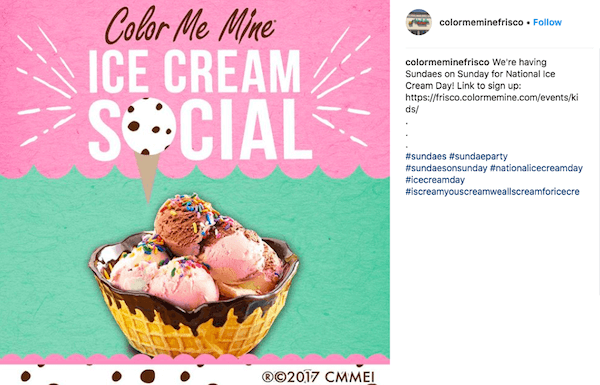 july marketing ideas ice cream social invite