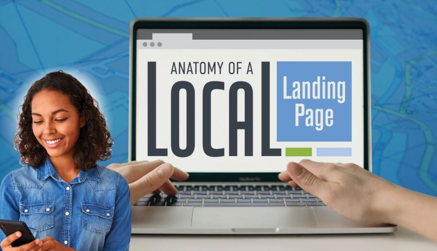 multi-location local landing page