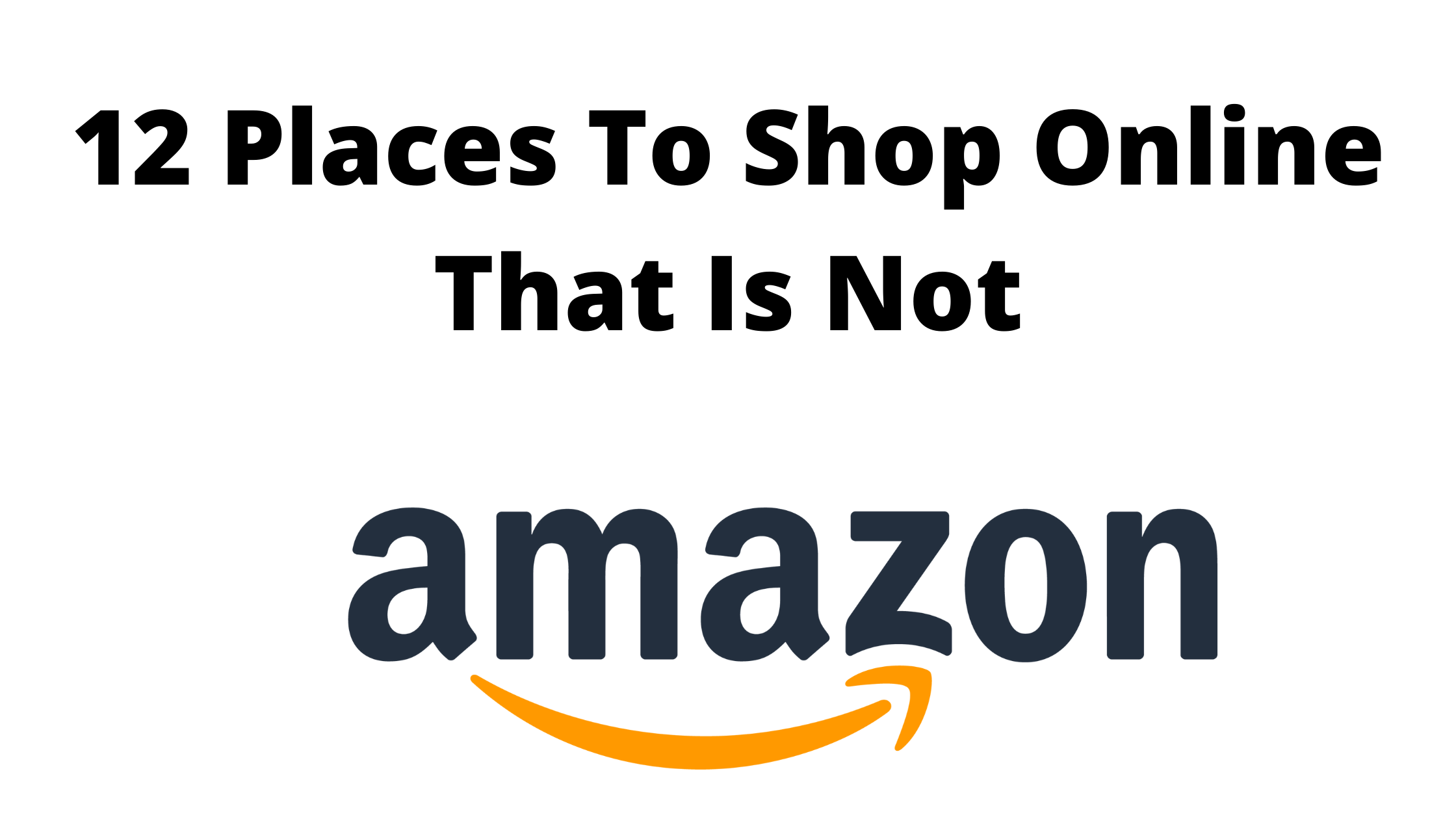 12 Amazon Alternatives For People Shopping Online