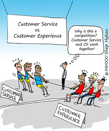Customer Service Versus Customer Experience … What’s the Difference?