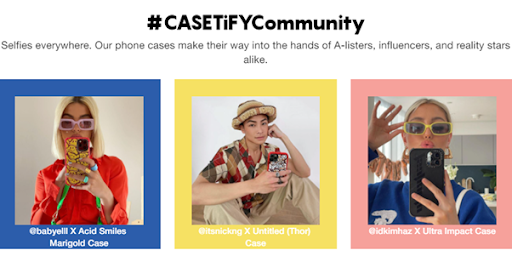 Casetify cross-promotion