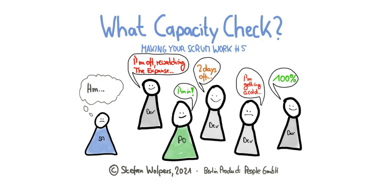 What Capacity Check? — Making Your Scrum Work #23 — Age-of-Product.com
