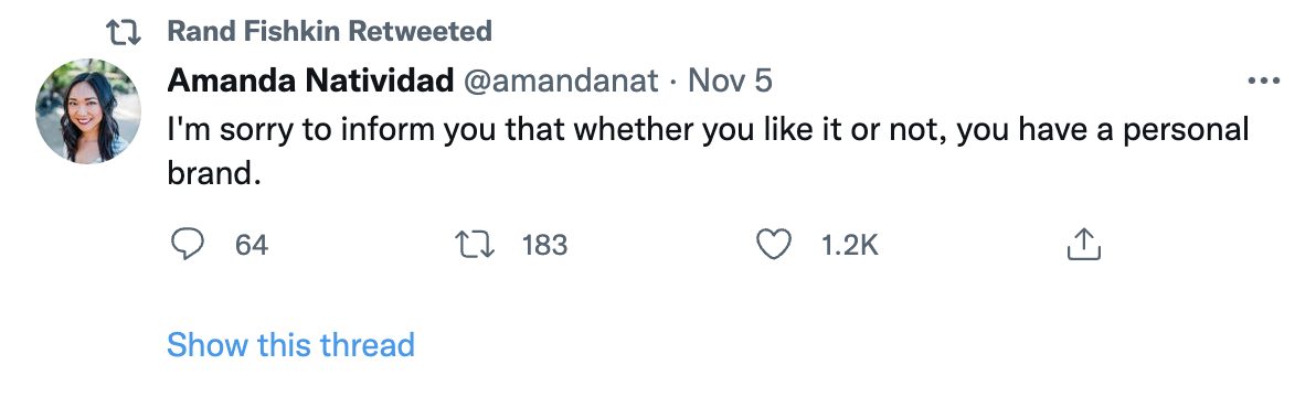 Amanda Natividad tweet example