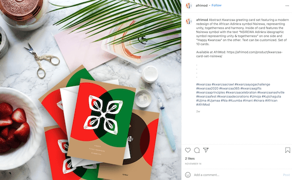 kwanzaa holiday instagram captions 