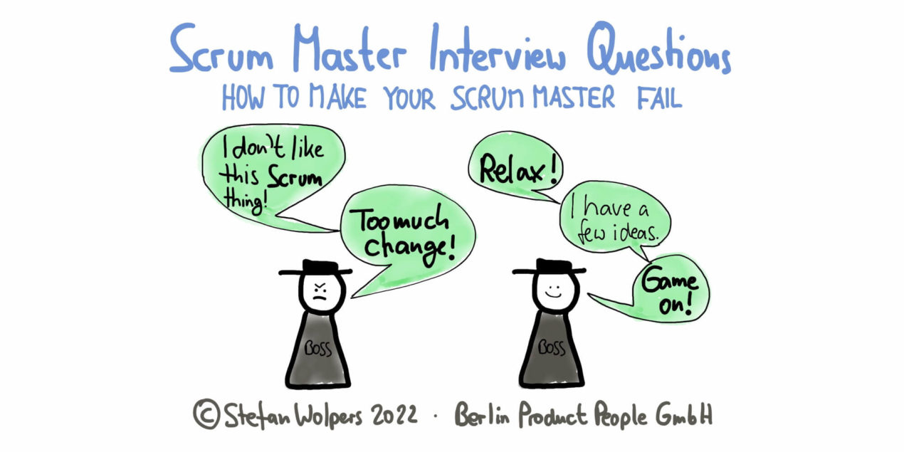 Scrum Master Interview Questions: How to Make Your Scrum Master Fail — Age-of-Product.com