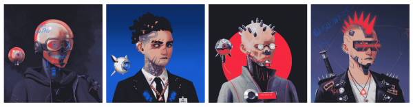 Meta triads NFTs