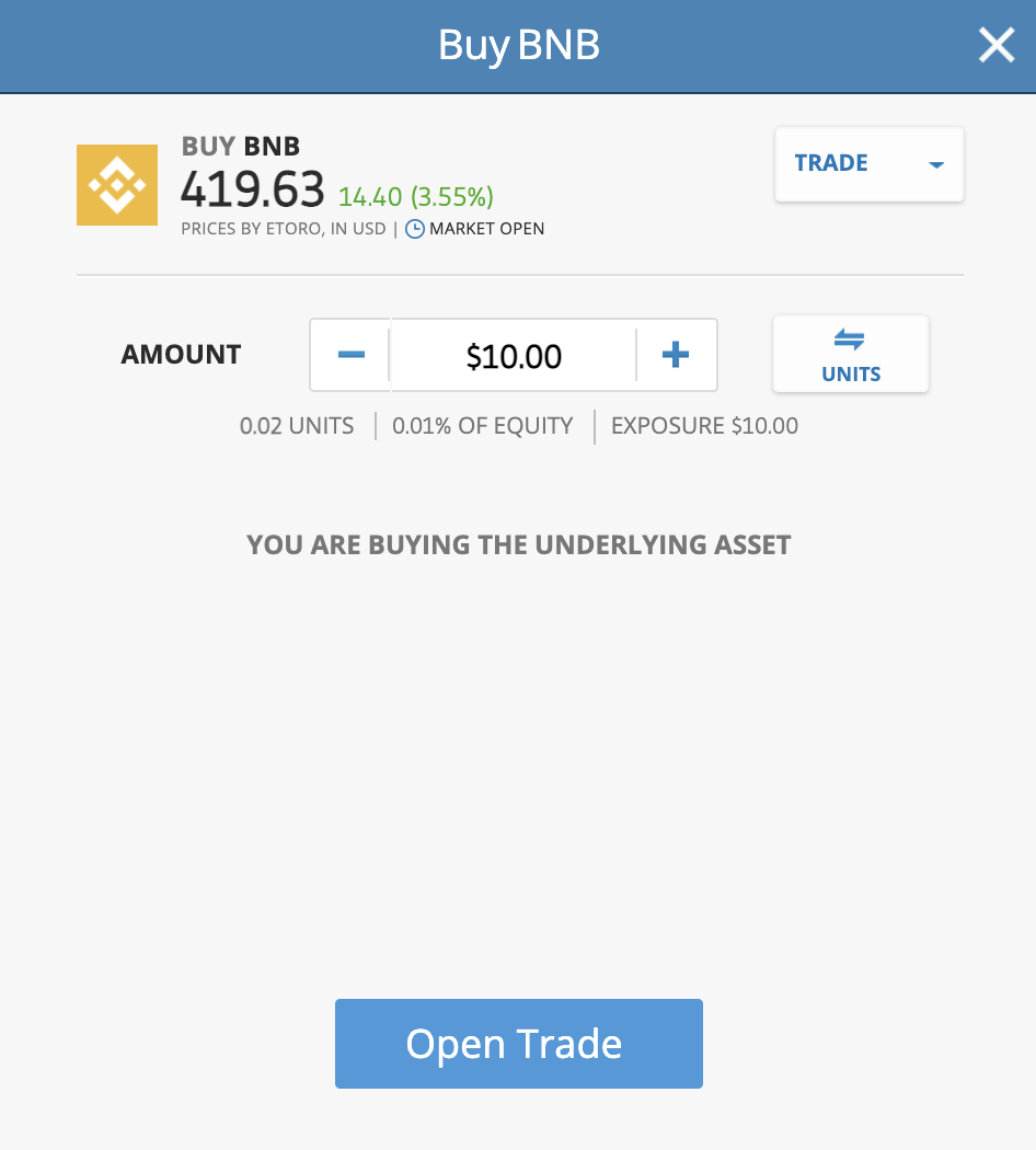 how to buy binance coin
