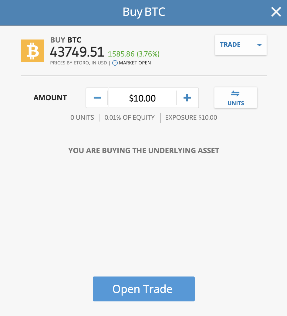 buy bitcoin etoro