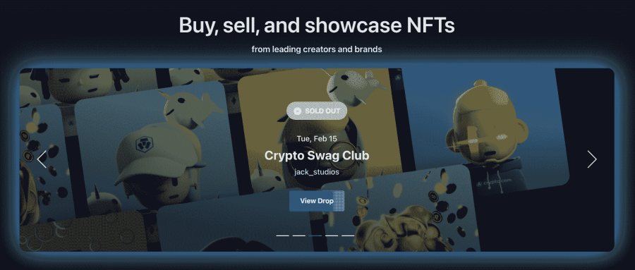 crypto.com NFT-k