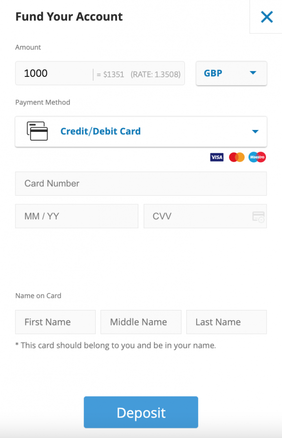 etoro deposit