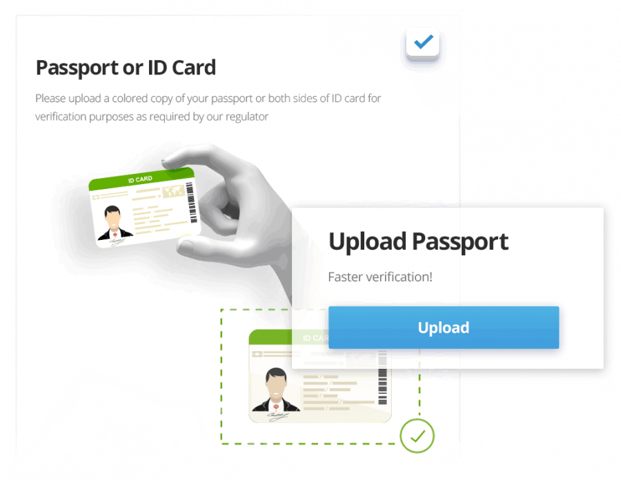 Verify your eToro account