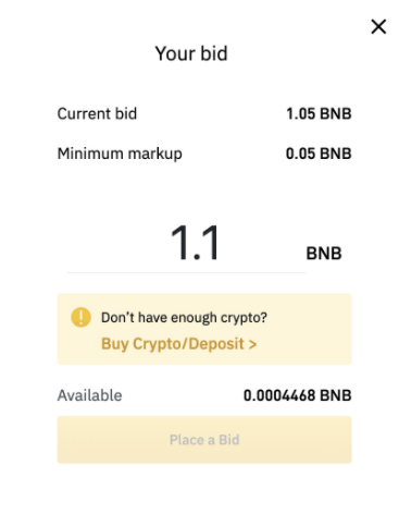 바이낸스 NFT 마켓플레이스 리뷰 11 Buy NFT on Binance