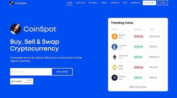 CoinSpot Homepage