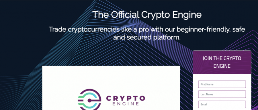 Crypto Engine homepage