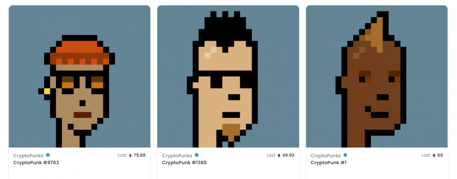 Cryptopunks NFT online