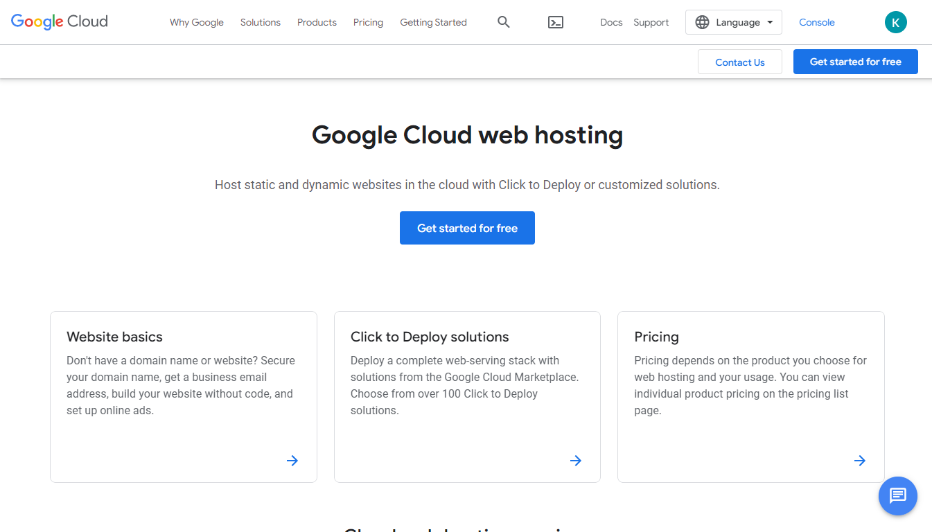 Google cloud
