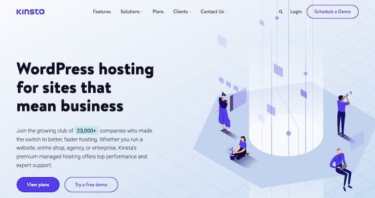 Kinsta fastest wordpress hosting providers