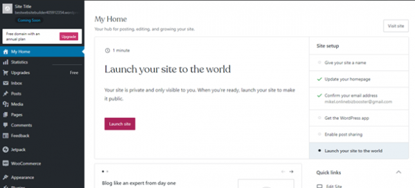 publish your site