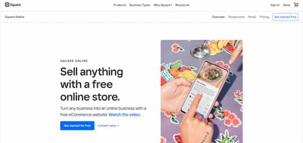 Square | Leading free small business web builder