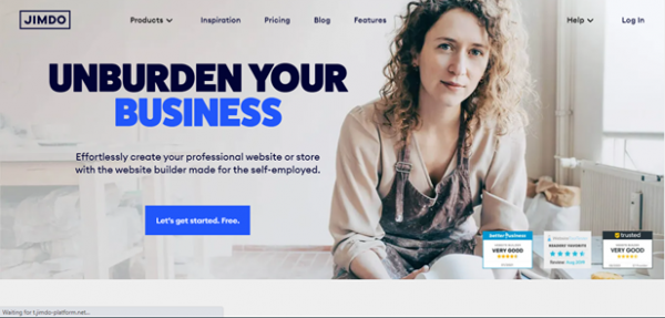 Jimdo | Popular cheap small business website builder