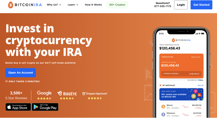 Bitcoin IRA review