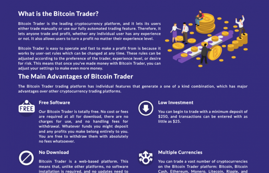 homepage del commerciante di bitcoin