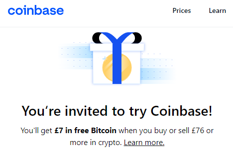 Coinbase Sign Up Bonus