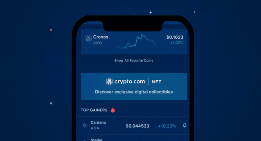 crypto.com NFT app