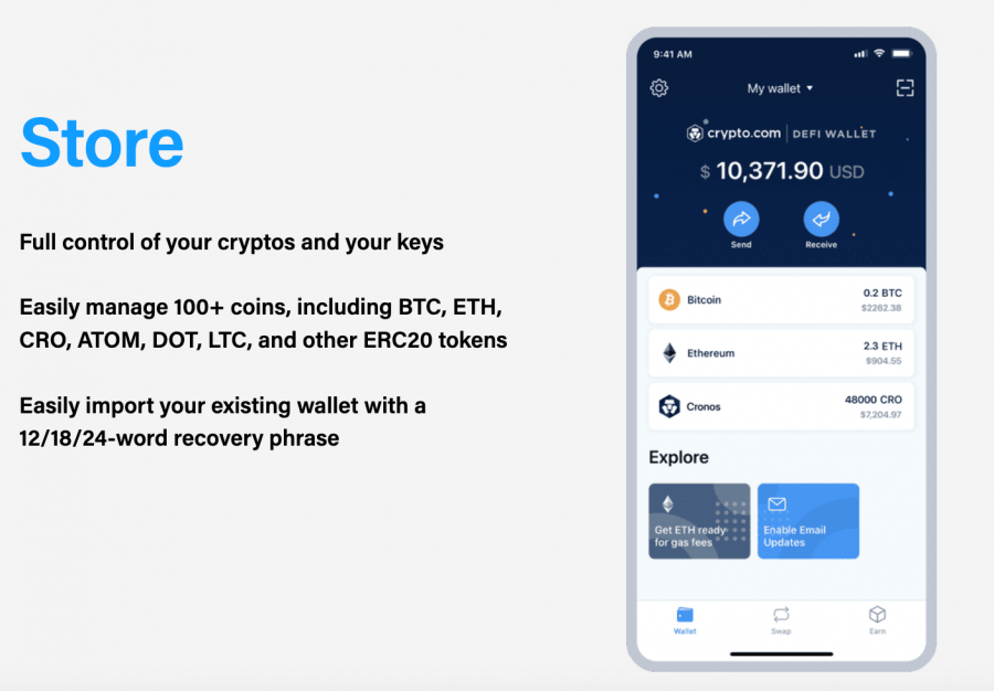 crypto.com defi wallet