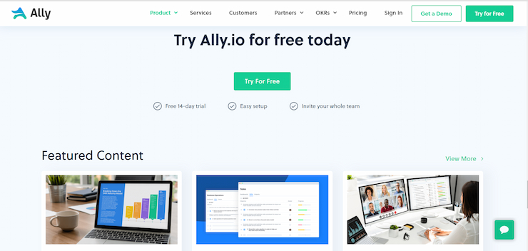 Ally.io is Best for Individual OKRs
