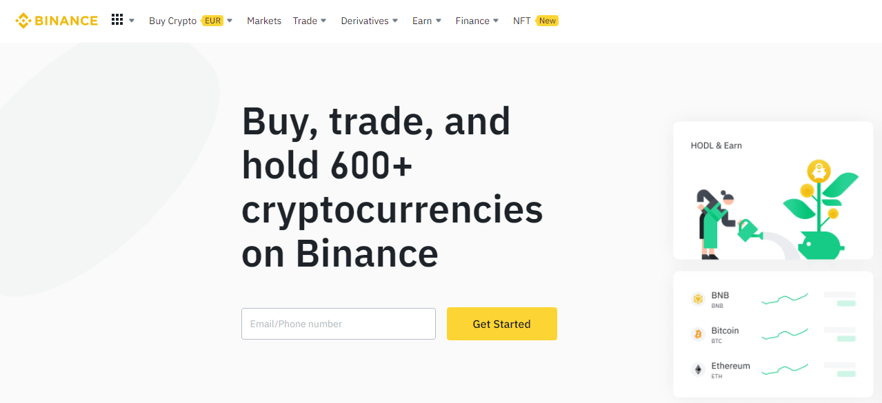 Buy Crypto on Binance